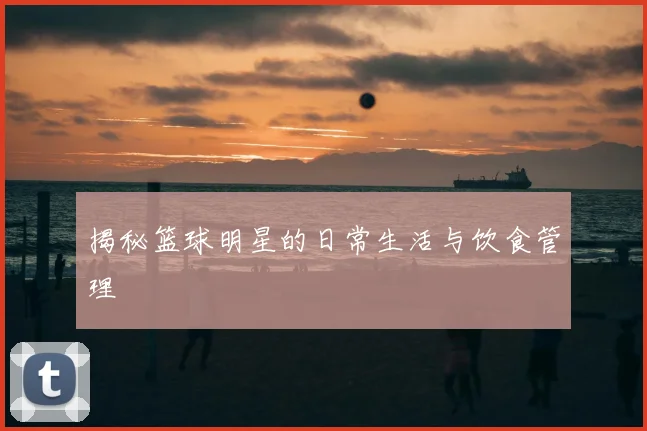 揭秘篮球明星的日常生活与饮食管理
